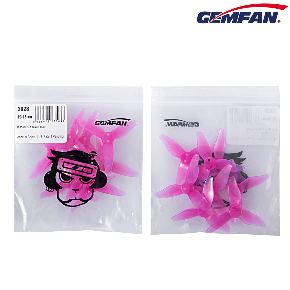 4Pairs Gemfan Hurricane 2023 2 - Drone Battery Plate recension och pris